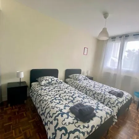 Apartamento Beau T3 A Proximite Du Centre, 2 Ch, 3 Lits *