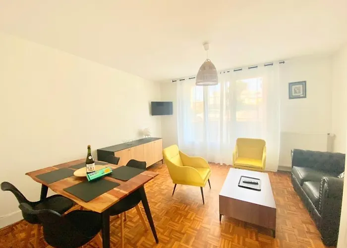 Beau T3 Proche Du Centre, 2 Ch, 3 Lits * 브레스트