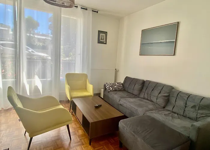 Apartman Beau T3 Proche Du Centre, 2 Ch, 3 Lits *